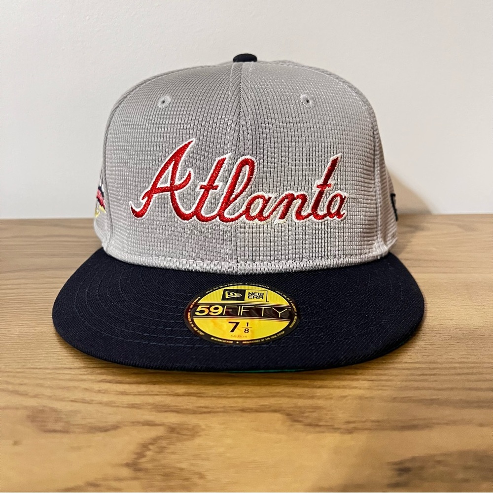 NWT! New Era Atlanta Braves script hat
